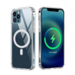 Anti Shock 1,5 mm Mag case for iPhone 17 Pro 6,3 transparent camera protection open ring