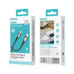 BWOO Braided Cable USB-C - USB-C 2m 60W black - Image 5