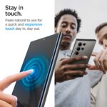 Spigen Glas.tR EZ Fit Tempered Glass 2-Pack for Samsung Galaxy S24 Ultra Privacy - Image 9