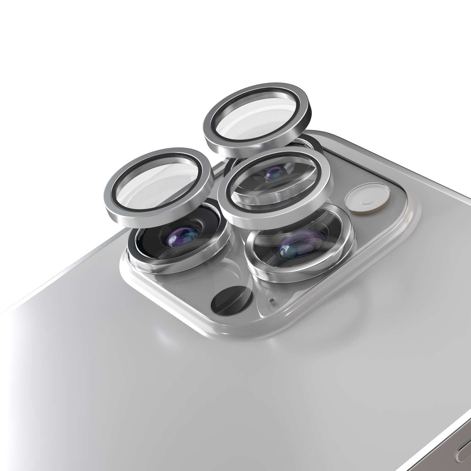 463013_oryg Etteri camera lens protector for iPhone 16 Pro / 16 Pro Max titanium - Image 1