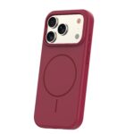 Silicone Thin Mag case for iPhone 17 Pro Max 6,9 maroon - Image 4