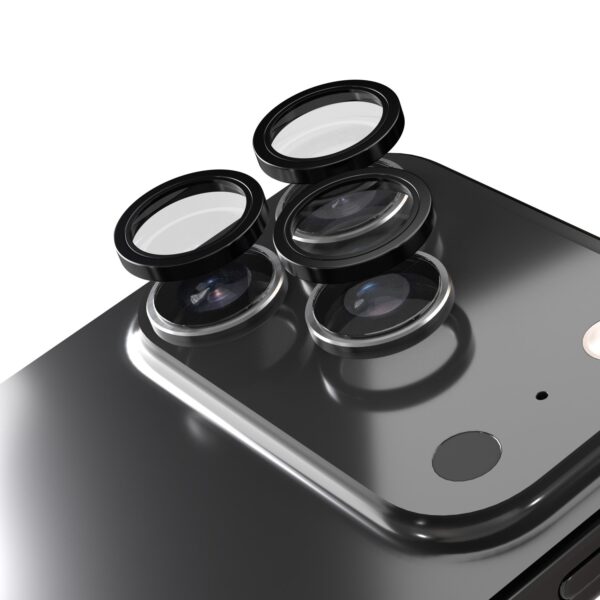 Etteri camera lens protector for iPhone 17 Pro / 17 Pro Max black