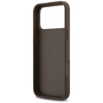 Guess 4G Double Card Triangle dėklas iPhone 17 Pro Max – spalva: ruda - Image 8