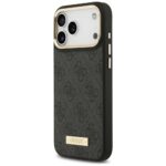 Guess 4G Logo Plate MagSafe case for iPhone 17 Pro Max black - Image 3