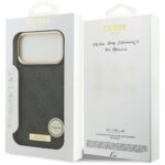 Guess 4G Logo Plate MagSafe case for iPhone 17 Pro Max black - Image 9