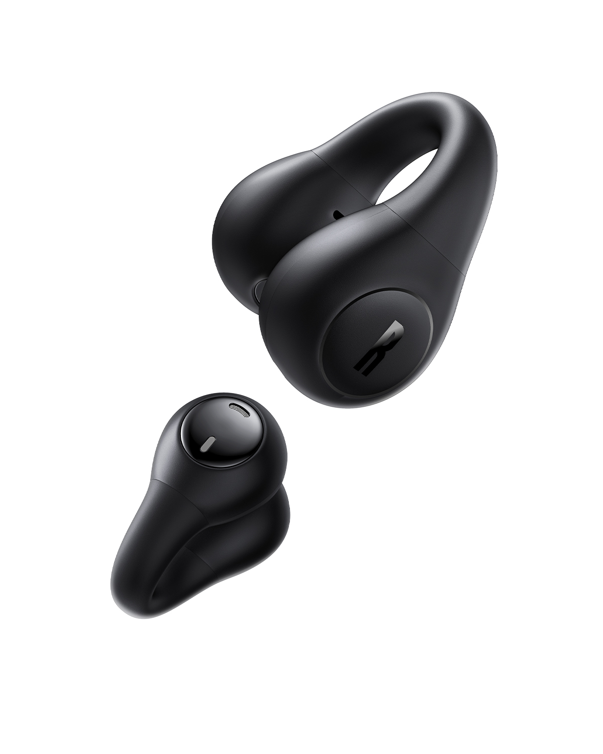 A00079500113-00_3 Belaidės Bluetooth 5.4 ausinės Bass 15 Clip su įkrovimo dėklu, juodos - Image 1