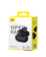 Belaidės Bluetooth 5.4 ausinės Bass 15 Clip su įkrovimo dėklu, juodos - Image 4