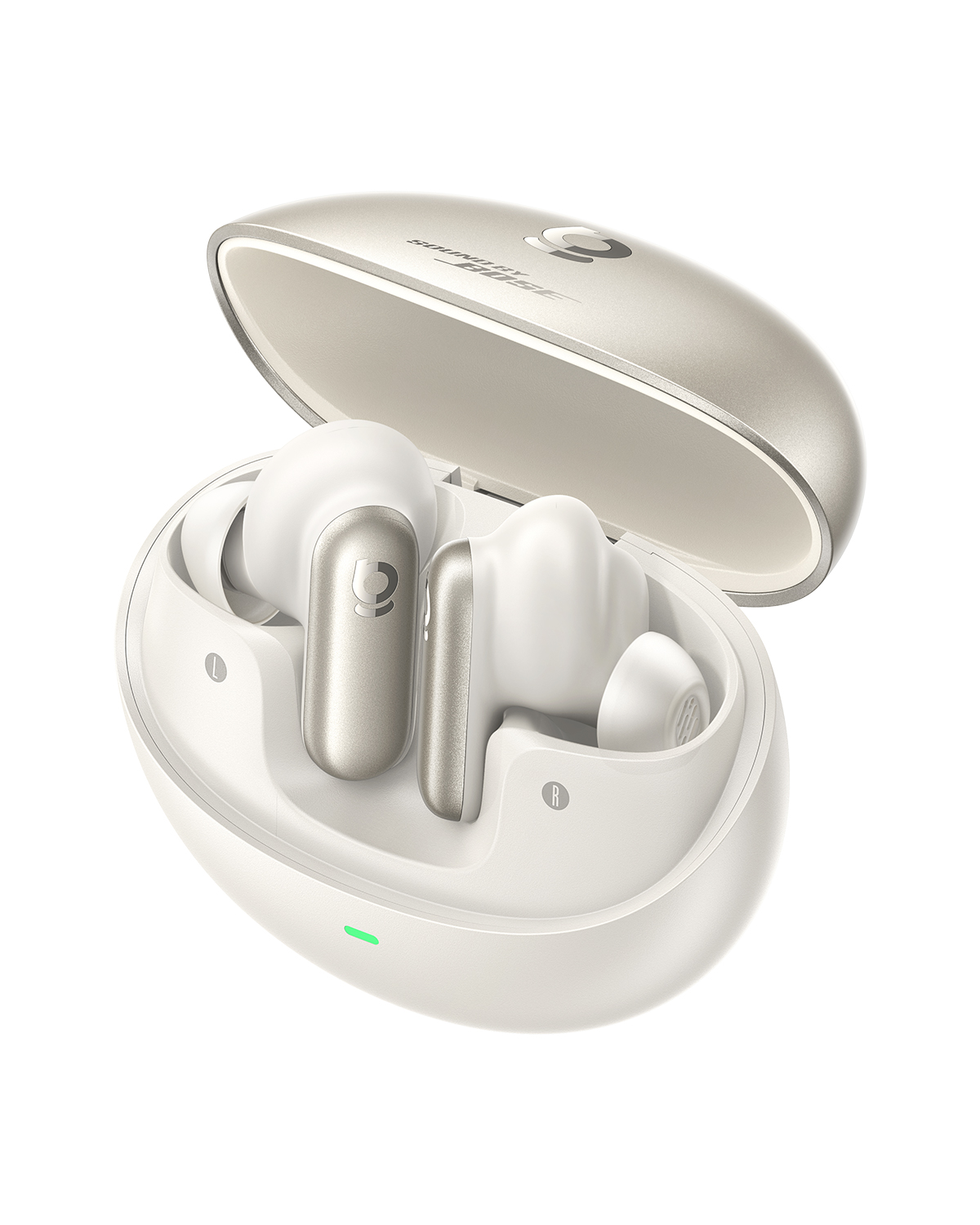 A0010903_3 Belaidės Bluetooth 6.1 ausinės Inspire XP1 su įkrovimo dėklu ir triukšmo slopinimu, baltos - Image 1