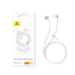 Ausinės su mikrofonu 1.2m (3.5mm kištukas) Encok HZ11, baltos - Image 4
