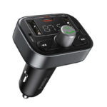 Automobilinis FM moduliatorius, įkroviklis  su Bluetooth 5.3 2xUSB + USB-C, juodas - Image 7