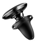Automobilinis magnetinis telefono laikiklis (į ventiliacijos groteles), juodas - Image 3