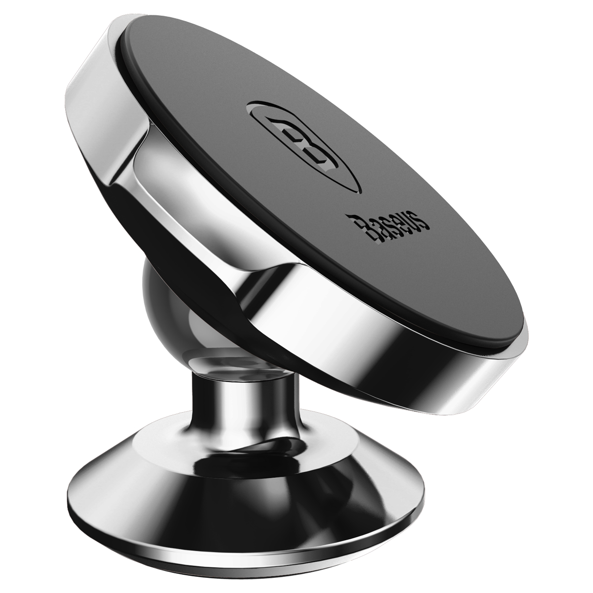 C40141403113-00_2 Automobilinis magnetinis telefono laikiklis (klijuojamas ant panelės), juodas - Image 1