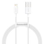 (1412) Kabelis USB2.0 A kištukas - IP Lightning kištukas 1.0m baltas Superior serijos BASEUS - Image 6