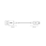 (1412) Kabelis USB2.0 A kištukas - IP Lightning kištukas 1.0m baltas Superior serijos BASEUS - Image 5