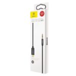 (1490) Kabelis / Adapteris USB C kištukas -  3.5mm stereo kištukas 1.2m juodas - Image 2