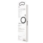 (1490) Kabelis / Adapteris USB C kištukas -  3.5mm stereo kištukas 1.2m juodas - Image 3
