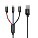 Baseus laidas USB 3in1 3.5A juodas CAMLT-BSY01 - Image 3