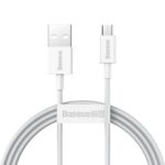 (1418) Kabelis USB2.0 A kištukas - micro USB kištukas 1.0m 2A baltas Superior serija BASEUS - Image 6
