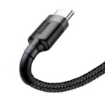 Baseus laidas USB A-USB C 3m QC3 juodas CATKLF-UG1
