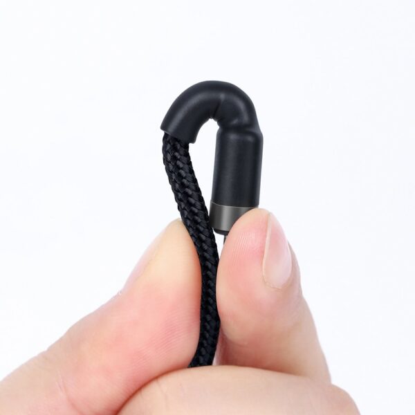 Baseus laidas Type-C - Type-C QC3.0 2m pilkas-juodas