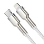 (1427) Kabelis USB C kištukas - IP Lightning kištukas 1.0m QC3.0 PD baltas BASEUS