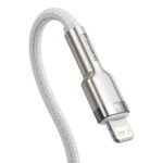 (1427) Kabelis USB C kištukas - IP Lightning kištukas 1.0m QC3.0 PD baltas BASEUS - Image 2
