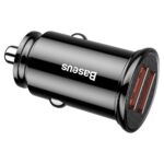 Baseus auto ikroviklis dual USB 30W max Fast - Image 3