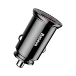 Automobilinis įkroviklis 30W 12-24V USB + USB-C juodas CCALL-YS01 - Image 2