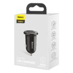 (1434) Automobilinis įkroviklis 12-24V 2xUSB 4.8A, juodas - Image 3