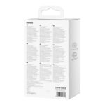 Sieninis įkroviklis GaN5 Pro 65W USB + 2xUSB-C QC3.0 PD3.0 su USB-C 1m laidu, juodas - Image 5