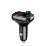 Automobilinis FM moduliatorius su  Bluetooth 12-24V 2xUSB + USB-C, juodas - Image 7