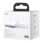 (1448) Sieninis įkroviklis Super Si 20W USB-C QC3.0 PD, baltas - Image 4