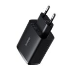(1449) Sieninis įkroviklis 17W 3xUSB 3.4A, juodas - Image 4