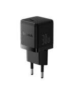 Sieninis įkroviklis Palm 30W USB-C QC3.0 PD3.0 su USB-C kabeliu 1m, juodas