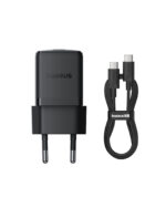 Sieninis įkroviklis Palm 30W USB-C QC3.0 PD3.0 su USB-C kabeliu 1m, juodas - Image 6