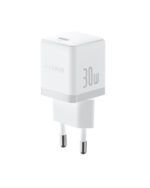 Sieninis įkroviklis Palm 30W USB-C QC3.0 PD3.0 su USB-C kabeliu 1m, baltas