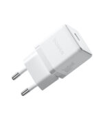 Sieninis įkroviklis Palm 30W USB-C QC3.0 PD3.0 su USB-C kabeliu 1m, baltas - Image 2