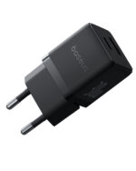 Sieninis įkroviklis Palm 30W USB + USB-C QC3.0 PD3.0 juodas - Image 2