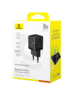 Sieninis įkroviklis Palm 30W USB + USB-C QC3.0 PD3.0 juodas - Image 3