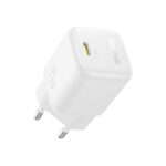Sieninis įkroviklis PicoGo GaN 45W USB-C QC PD, baltas - Image 5