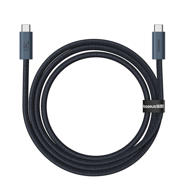 P10311803111-00_2 Kabelis USB C - USB C 1m 240W USB4, 40Gbps, 8K@60Hz Flash BASEUS - Image 1