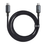 Kabelis USB C - USB C 1.5m 100W USB3.2, 20Gbps, 4K@60Hz Crystal Shine BASEUS, juodas
