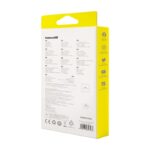 Kabelis USB C - USB C kištukai 100W 1m suvyniojamas juodas BASEUS - Image 5