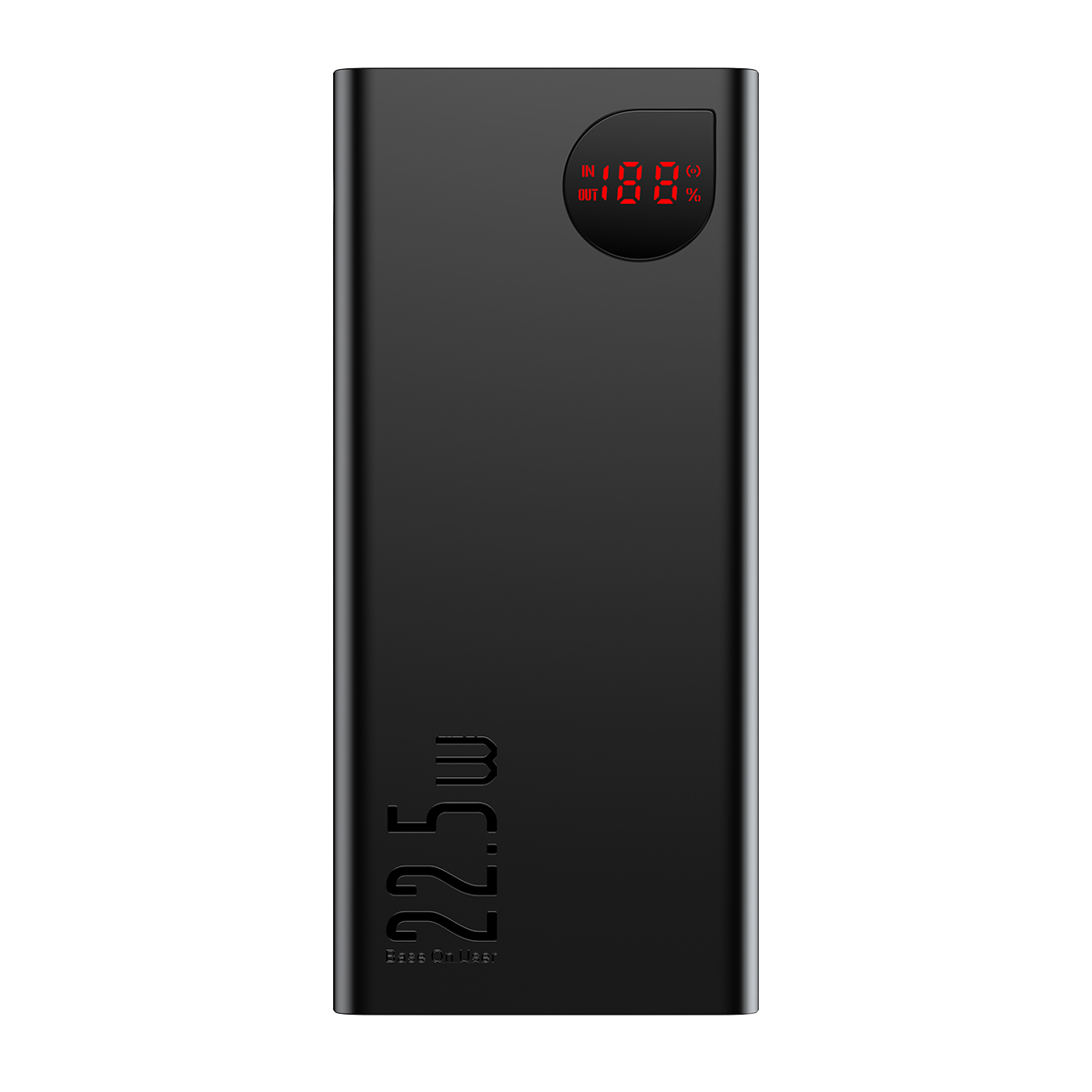 PPAD020101_a LiPo išorinis akumuliatorius (PowerBank) 40000mAh 22.5W USB + USB-C Adaman juodas BASEUS - Image 1