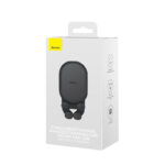 Automobilinis laikiklis 5.4-6.7" ekranų  telefonams su belaidžiu įkrovimu 15W,  juodas - Image 4
