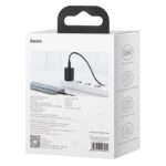 Įkroviklis Baseus Super Si 25W+Type-C laidas Juodas - Image 5