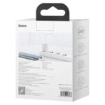 Baseus wall charger Super Si PD 25W 1x USBC white + USB-C - USB-C cable - Image 5
