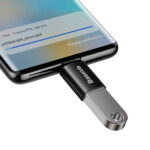 (1482) Adapteris USB C kištukas - USB3.1 A lizdas, su OTG funkcija BASEUS - Image 2