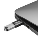 (1482) Adapteris USB C kištukas - USB3.1 A lizdas, su OTG funkcija BASEUS - Image 3