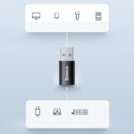 (1428) Adapteris USB3.1 A kištukas - USB C lizdas, su OTG funkcija BASEUS - Image 5